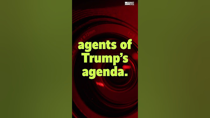 Trump’s New Police State