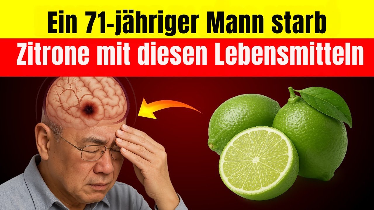 Geheimnis der Zitrone für Senioren: Mische Zitrone niemals mit diesen drei Lebensmitteln.