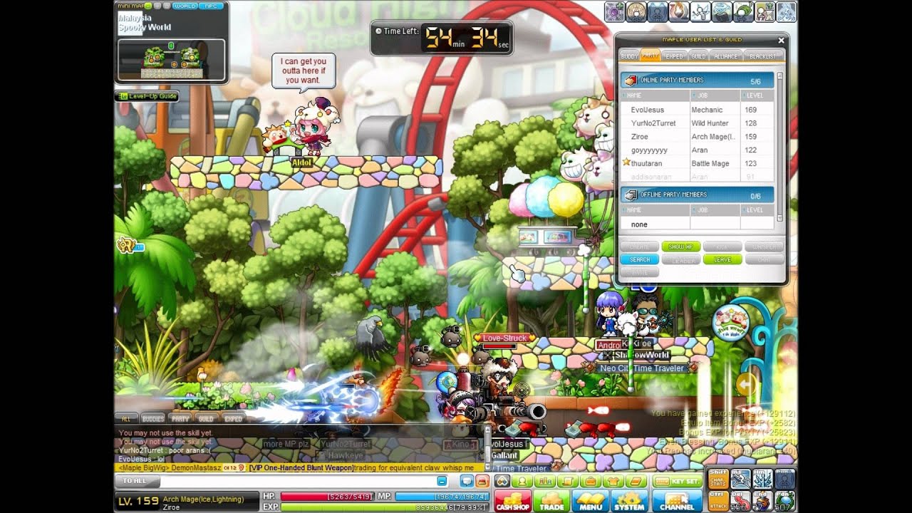 MapleStory - Targa and Scarlion