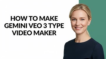 How to Make Gemini Veo 3 Type Video Maker - Julia