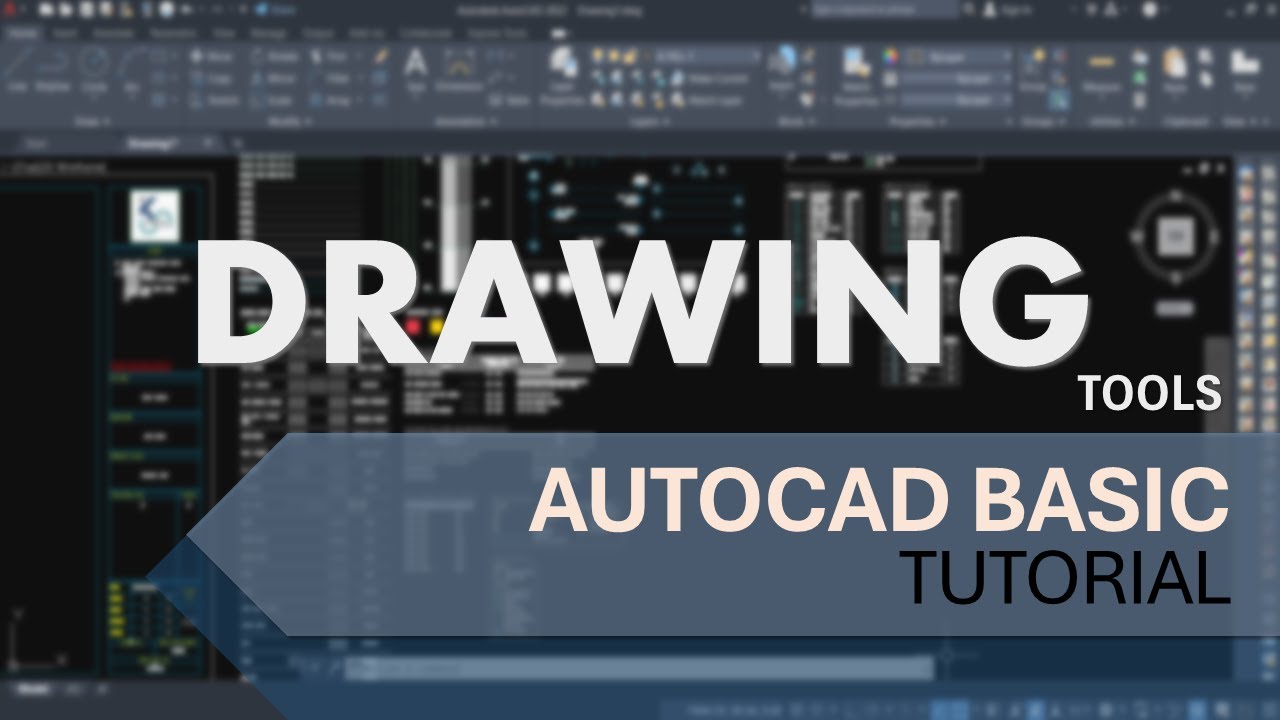 Mengenal Tools Drawing // AutoCAD Basic Part #1 - YouTube