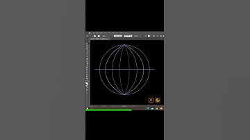 How to make world icon with illustrator #shorts