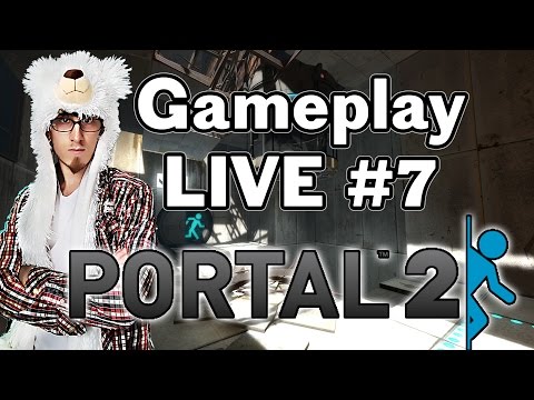 Portal 2 - On explore les sous-terrains - Let's Play #7 [Live]