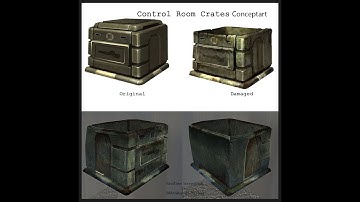 Modeling Sci fi crate 3ds max tutorial for beginnners pt 2