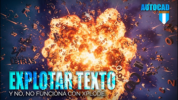 Como explotar mis textos a polilineas en AutoCAD