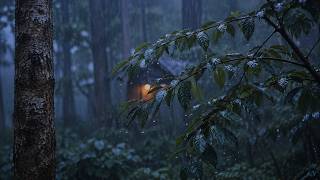 Relaxing Rain Sounds in the Tropical Forest 🌧️ Natural Rain ASMR for Deep Sleep & Stress Relief