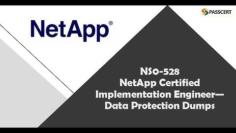 NS0-528 NetApp Certified Implementation Engineer—Data Protection Dumps