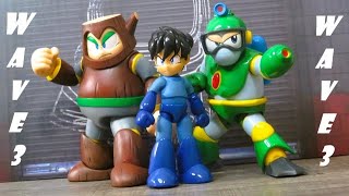 JADA TOYS MEGA MAN/ROCKMAN WAVE 3 ACTION FIGURE SHOWCASE