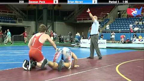 Fargo 2012 220 Round 3: Dawson Peck (Pennsylvania)...