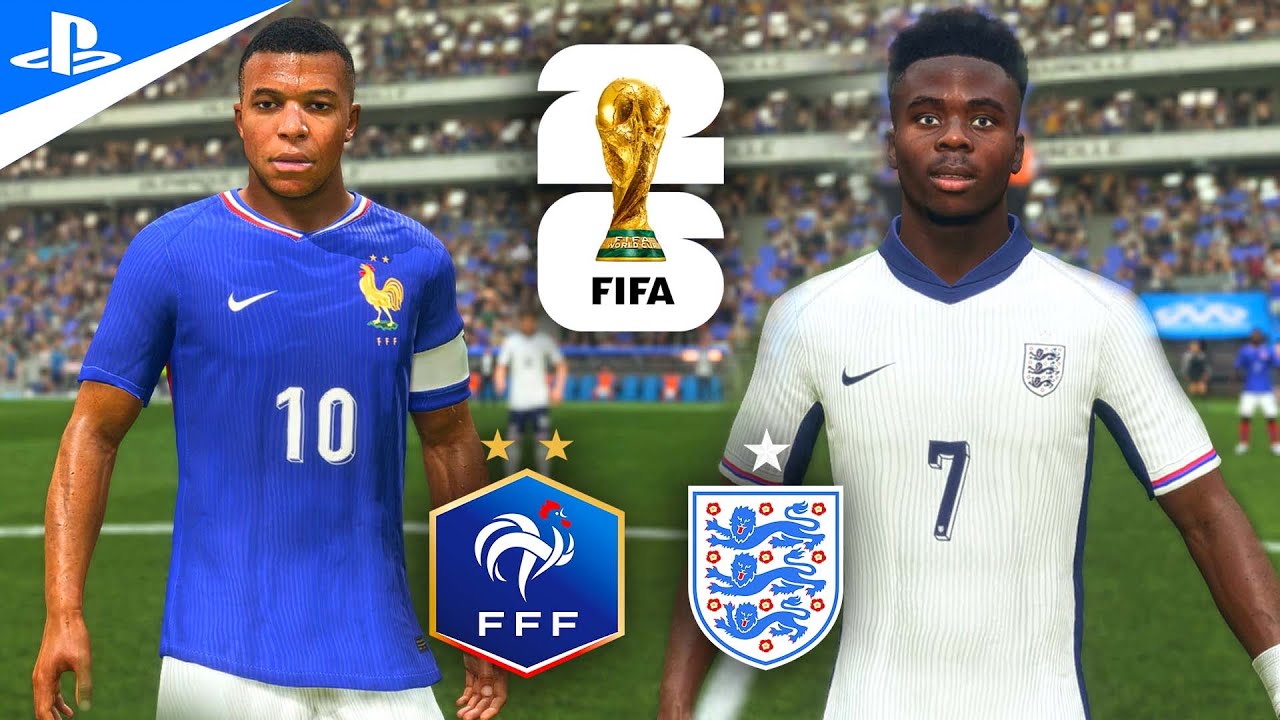 Мбаппе vs Букайо Сака | Геймплей FC 26 Франция — Англия, чемпионат мира по футболу FIFA 2026 🏆