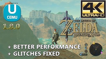 Cemu 1.8.0 (Wii U Emulator) - The Legend of Zelda: Breath of the Wild (4K) #6