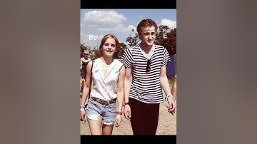 Tom felton and Emma watson | #emmawatson #tomfelton #friendship #soulmates