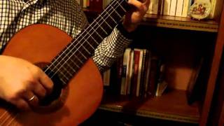 Video thumbnail of "Greek ballad - Μικρη πατρίδα - solo guitar"