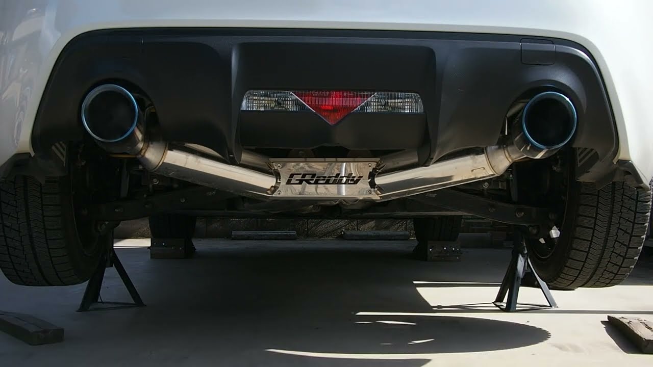 86/BRZ マフラー音 TRUST GReddy コンフォートスポーツ GTS Ver.2 +