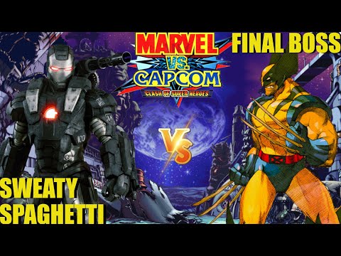 Marvel vs Capcom: FINALBOSS vs SWEATY SPAGHETTI (FT5)