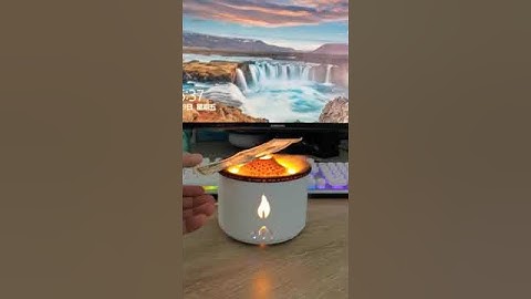 Volcano Flame Light Spray Humidifier Aromatherapy Diffuser 🔥🔥 #shorts #funny #short