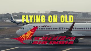 Broken seats and falling panels | Air India Airbus A320 CEO | Flying a 14 year-old plane | GOX - BOM