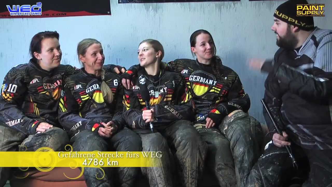 Interview mit den Ladies der Paintball Damen Nationalmannschaft 2013