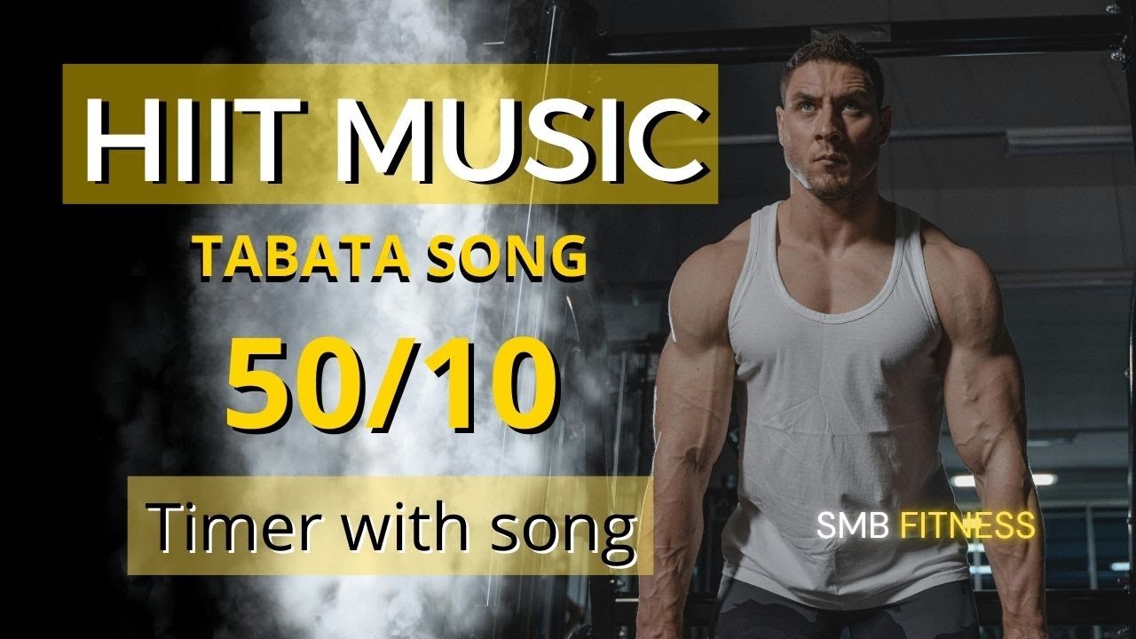 HIIT Workout Music 50/10 - Tabata 50 10 With timer