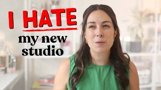 So I moved into a new studio...