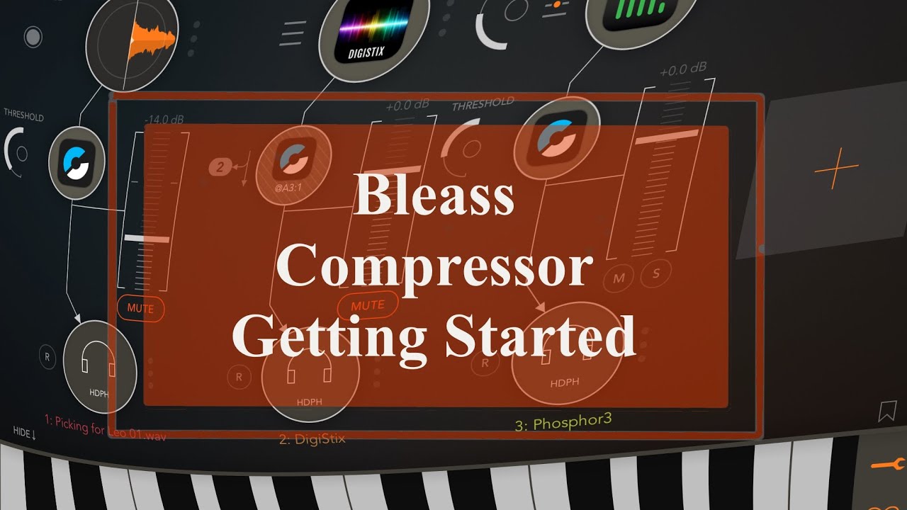 Bleass Compressor - Demo: Exploring the AUv3 Plugin - YouTube