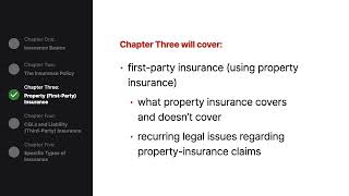 Insurance Law | Welcome to Insurance Law | Lesson 1 of 24
