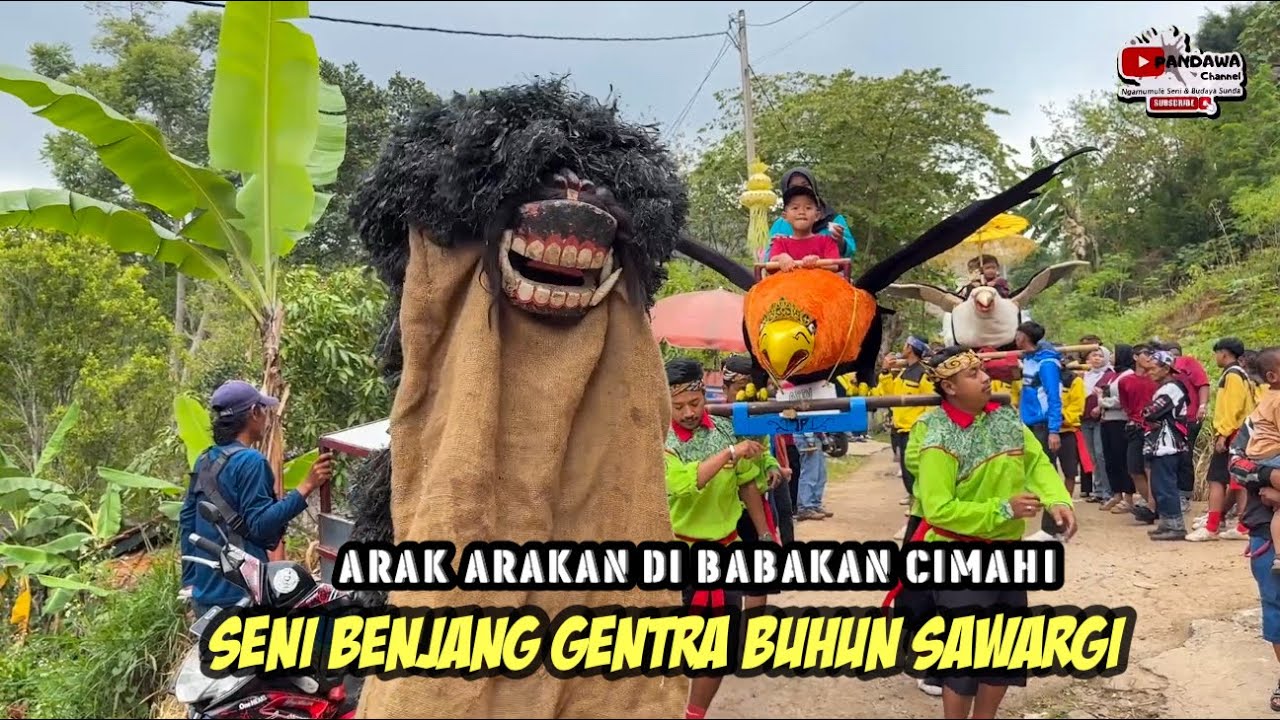 Arak-arakan Benjang Gentra Buhun Sawargi Di Babakan Cimahi