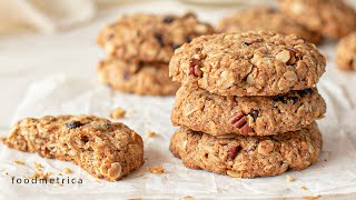 Super Easy HEALTHY Oatmeal Cookies screenshot 1