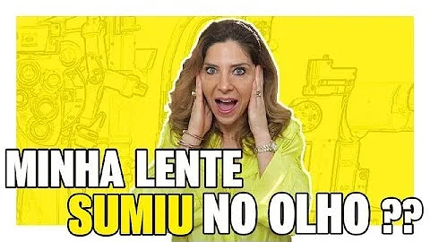 É possível perder a lente de contato dentro do olho?