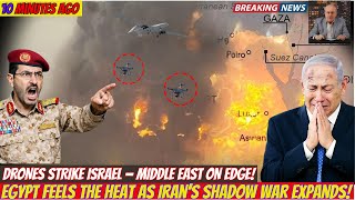 Iran-Israel War Escalates! Houthi Drones Hit Near Egypt’s Border!