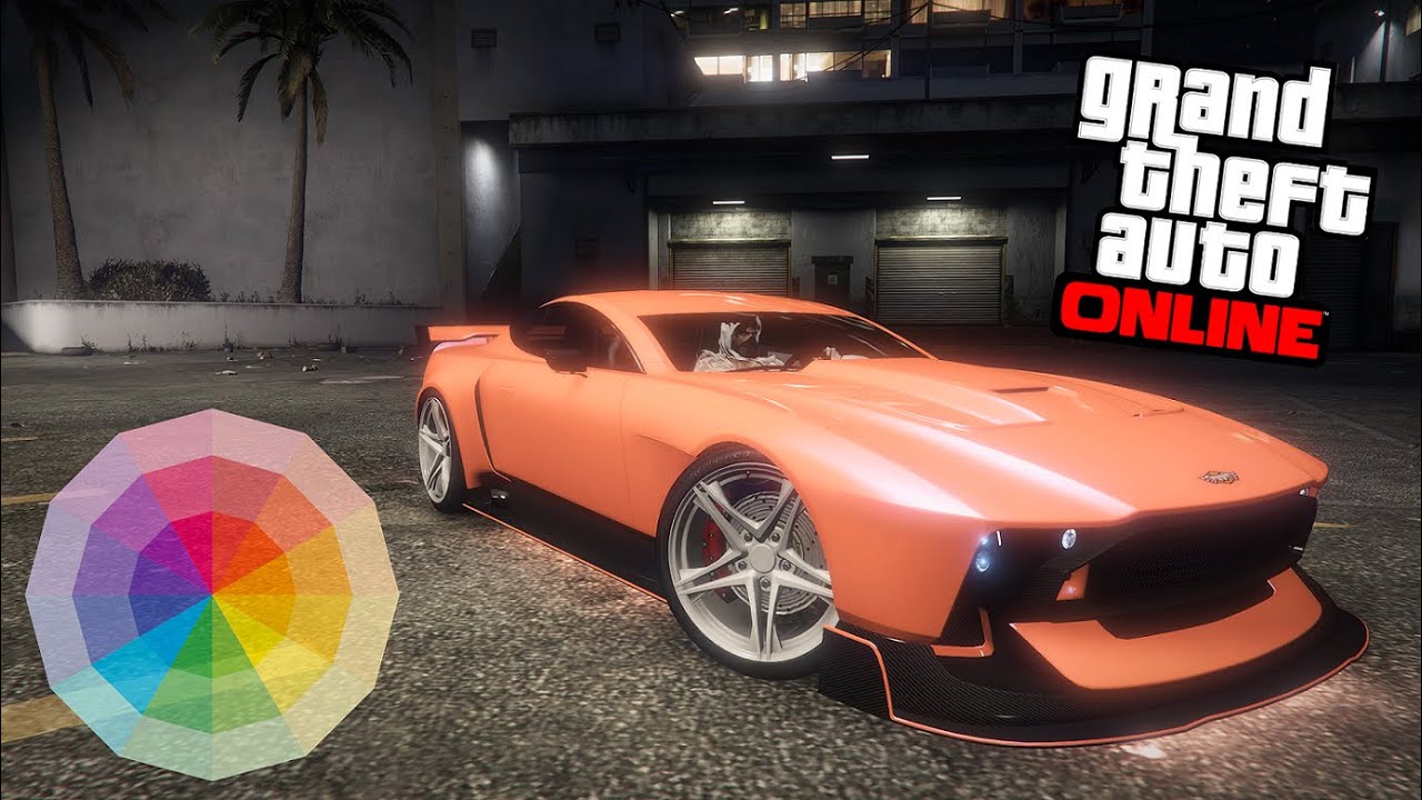 GTA 5 ONLINE PAINT JOBS!! PASTEL CREW COLORS (CORAL, BLUE, GREEN) YouTube