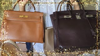 Most popular Hermes leather. Togo, Clemence,  epsom, chevre and more!