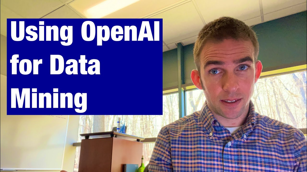 Using Open AI for Data Mining