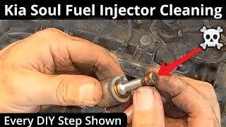 Kia Soul Fuel Injector Cleaning DIY: P02xx Codes Fixed!