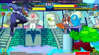 ((Ackesh)) (UK) VS -Anz (USA) #fightcade2 #marvel 16/5/2024, 16:19:13