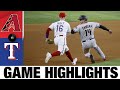 D-backs vs. Rangers Game Highlights (7/27/21) | MLB Highlights