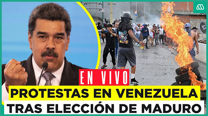 Protestas y enfrentamientos en Venezuela tras proclamación de Nicolás Maduro