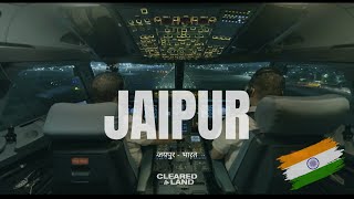 Jaipur Airbus A320 Landing 4K