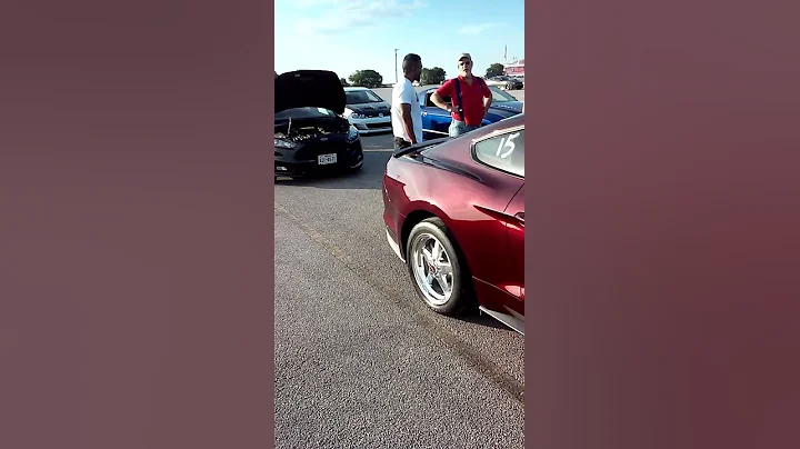 Foxbody Mustang with a Rustoleum paint job