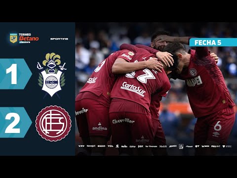 GIMNASIA 1 - 2 LANÚS | Resumen del partido | #TorneoBetano Clausura 2025