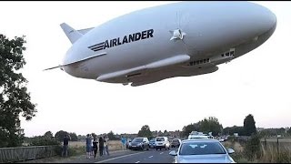 Airlander 10 can stay airborne for Two Weeks - Maiden Flight