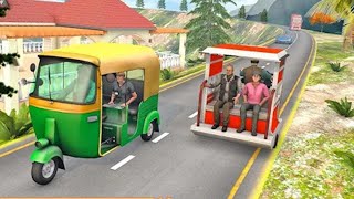 City Auto Rickshaw Driving Simulator Game । City Tuk Tuk Rickshaw Driver 2020 । Android Gameplay screenshot 5