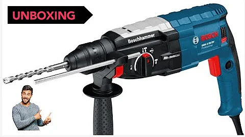 Bosch GBH 2 28 DV Hammer Drilling Machine #unboxing #bosch #drillingmachine