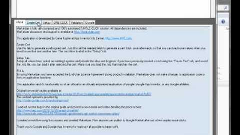 App Inventor to Android market apk!!