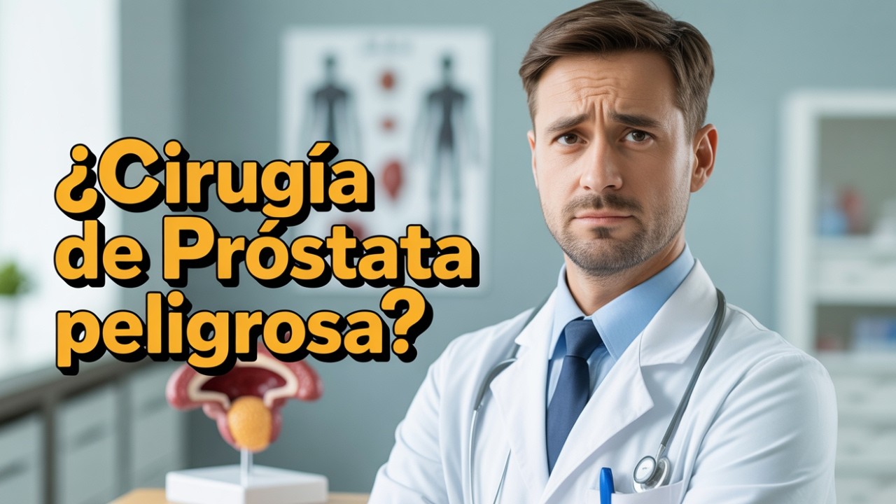 ¿LA OPERACION DE PROSTATA ES PELIGROSA? | UROLOGO OPINA