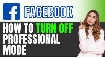 How to Turn Off Facebook Professional Mode (2025)