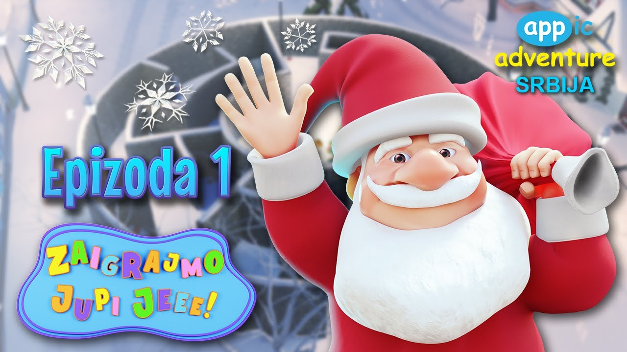 Zaigrajmo Jupi Jeee! - Epizoda 1 | Igre za decu | Deda Mraz | Zvončići | Pevajmo zajedno