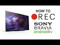 How to record tv using usb on sony android tv