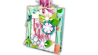 HSN Petal Soft Paper Pack | Mini Album Tutorial screenshot 4