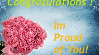 ► Best Congratulation Wishes Status Pictures / Cute Congrats Greeting Images for Whatsapp